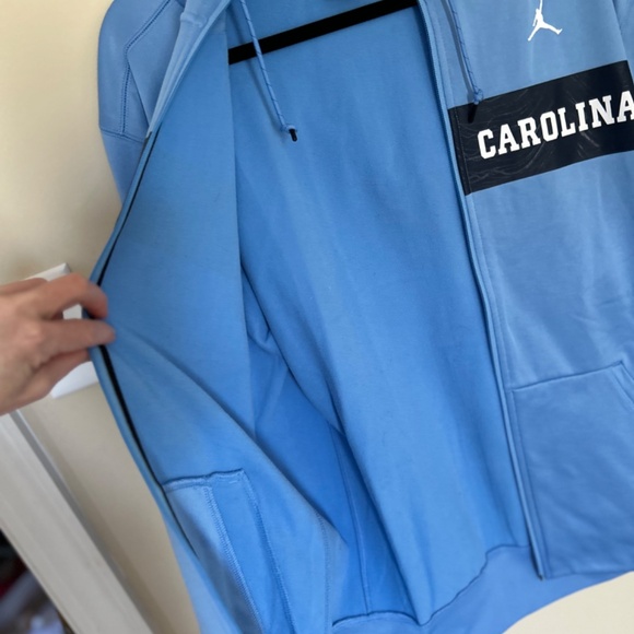 Nike Carolina zip hooded jacket men's L - Picture 4 of 13